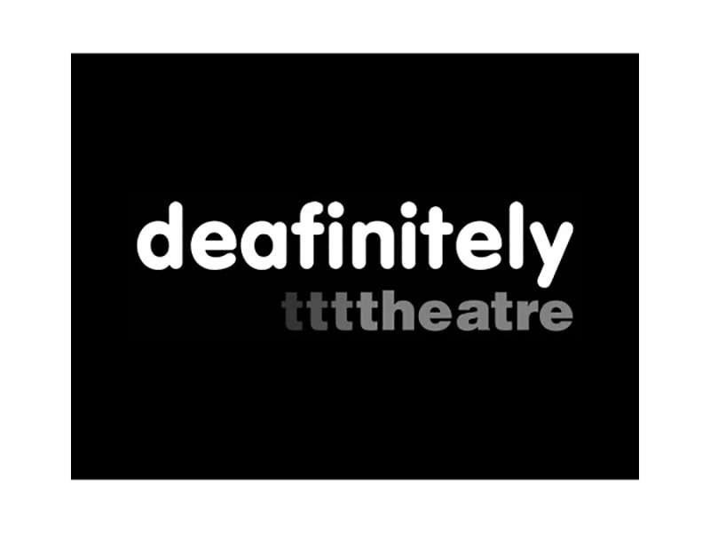 Deafinitely Theatre logo
