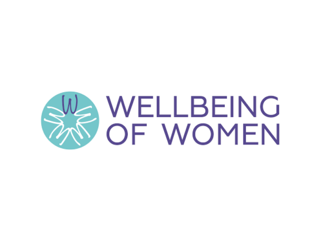 wellbeing of women logo